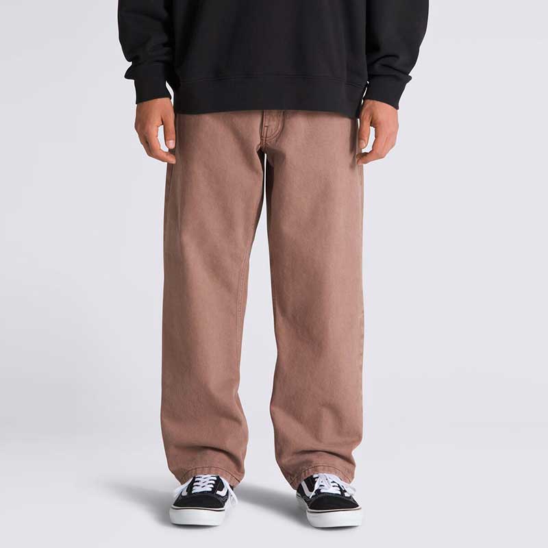 Pantalon Check-5 Skate Loose Denim Marron Vans Uruguay